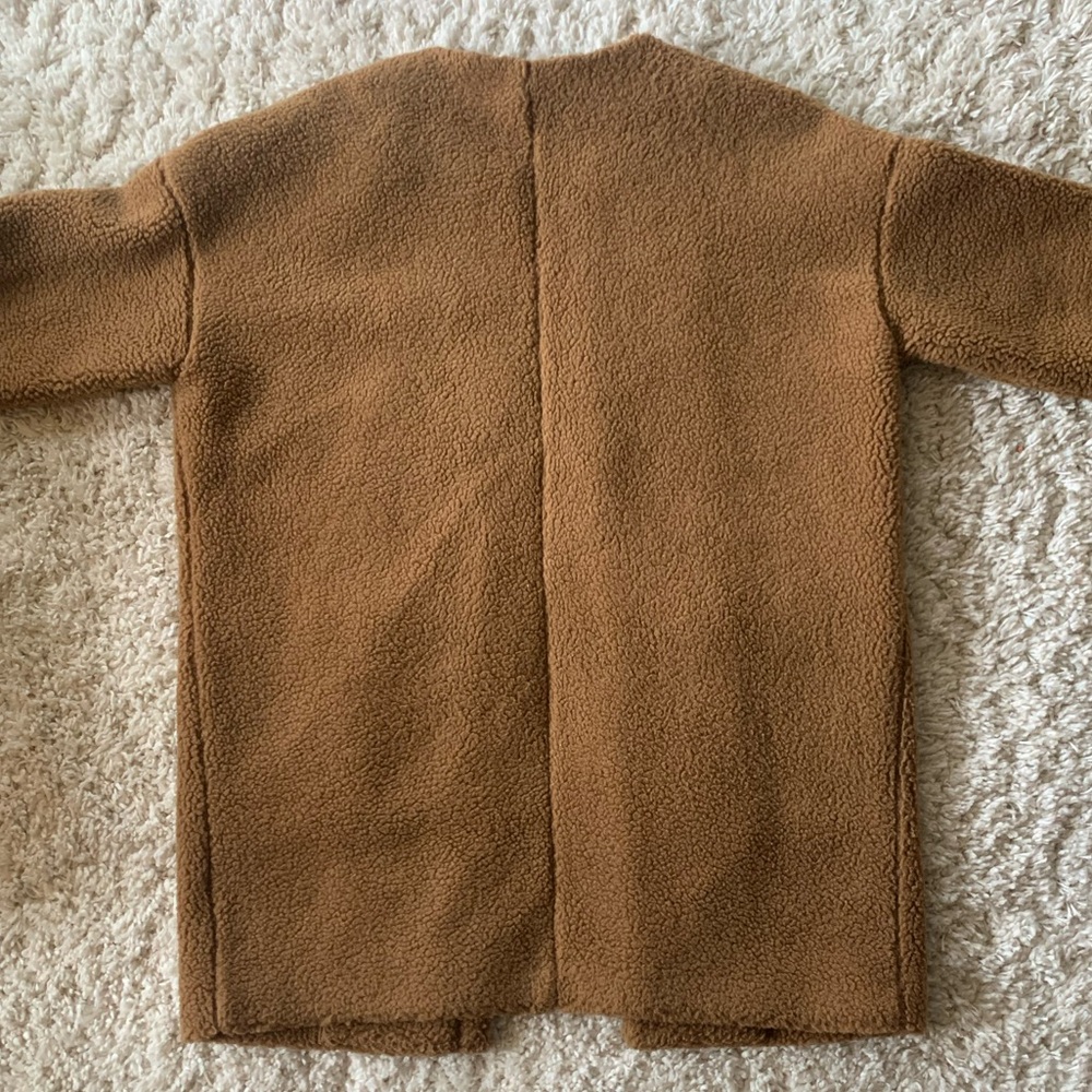 Madewell Bonded Sherpa Cocoon Coat - Picture 11 of 15